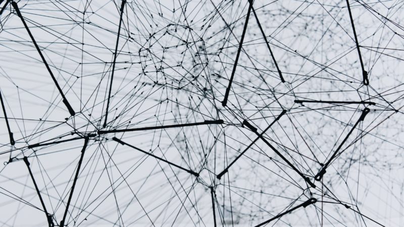 Network visualization by Alina Grubnyak